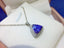 14K GOLD 5.2 CT NATURAL TANZANITE & DIAMOND PENDANT