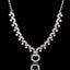 14K GOLD 0.72 CT NATURAL H DIAMOND NECKLACE