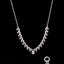 14K GOLD 0.72 CT NATURAL H DIAMOND NECKLACE