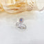 14K GOLD 0.56 CTW NATURAL BLUE DIAMOND & DIAMOND RING