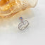 14K GOLD 0.56 CTW NATURAL BLUE DIAMOND & DIAMOND RING