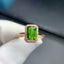 14K GOLD 1.9 CT NATURAL TOURMALINE & DIAMOND RING