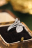 14K GOLD 0.5 CT NATURAL H DIAMOND RING