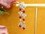 14K GOLD 1.74 CTW NATURAL RUBY & DIAMOND EARRINGS