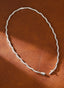 14K GOLD 3.16 CTW NATURAL H DIAMOND NECKLACE