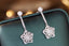 14K GOLD 0.9 CT NATURAL H DIAMOND EARRINGS