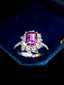 14K GOLD 2.5 CTW NATURAL SAPPHIRE & DIAMOND RING