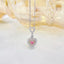 14K GOLD 0.35 CTW NATURAL PINK DIAMOND & DIAMOND NECKLACE