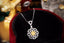 14K GOLD 0.60 CTW NATURAL YELLOW DIAMOND & DIAMOND NECKLACE