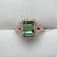 14K GOLD 3.45 CT NATURAL TOURMALINE & DIAMOND RING