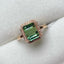 14K GOLD 3.45 CT NATURAL TOURMALINE & DIAMOND RING