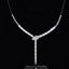 14K GOLD 2 CT NATURAL H DIAMOND NECKLACE