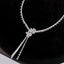 14K GOLD 9.82 CT NATURAL H DIAMOND NECKLACE