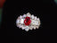 14K GOLD 1.90 CTW NATURAL RUBY & DIAMOND RING