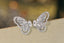 14K GOLD 0.9 CT NATURAL H DIAMOND EARRINGS