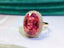 14K GOLD 7.1 CT NATURAL TOURMALINE & DIAMOND RING