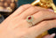 14K GOLD 1.08 CTW VIVID RED NATURAL RUBY & DIAMOND RING