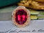 14K GOLD 5.29 CTW NATURAL TOURMALINE & DIAMOND RING