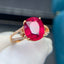 14K GOLD 4.5 CT NATURAL TOURMALINE & DIAMOND RING