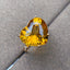 14K GOLD 8.33 CTW NATURAL CITRINE & DIAMOND RING