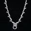 14K GOLD 0.56 CT NATURAL H DIAMOND NECKLACE