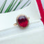 14K GOLD 3.21 CT NATURAL TOURMALINE & DIAMOND RING