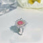 14K GOLD 0.83 CTW NATURAL PINK DIAMOND & DIAMOND RING