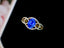 14K GOLD 2.46 CTW NATURAL SAPPHIRE & DIAMOND RING