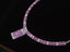 14K GOLD 19.37 CTW NATURAL PADPARADSCHA SAPPHIRE & DIAMOND NECKLACE