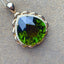 14K GOLD 16.1 CT NATURAL TOURMALINE & DIAMOND PENDANT