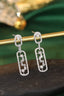 14K GOLD 0.5 CT NATURAL H DIAMOND EARRINGS