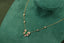 14K GOLD 0.96 CTW VIVID GREEN NATURAL EMERALD & DIAMOND NECKLACE