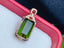 14K GOLD 7.84 CTW NATURAL TOURMALINE & DIAMOND PENDANT