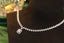 14K GOLD 2.5 CT NATURAL H DIAMOND NECKLACE