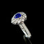 14K GOLD 1.40 CTW NATURAL SAPPHIRE & DIAMOND RING