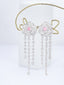 14K GOLD 2.15 CTW NATURAL PINK DIAMOND & DIAMOND EARRINGS