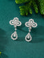 14K GOLD 3.29 CTW NATURAL H DIAMOND EARRINGS