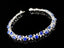 14K GOLD 8.61 CTW NATURAL SAPPHIRE & DIAMOND BRACELET