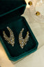 14K GOLD 0.8 CT NATURAL H DIAMOND EARRINGS