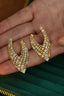 14K GOLD 0.8 CT NATURAL H DIAMOND EARRINGS