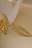 14K GOLD 0.8 CT NATURAL H DIAMOND EARRINGS