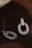 14K GOLD 1.32 CT NATURAL H DIAMOND EARRINGS