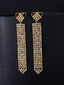 14K GOLD 8.13 CT NATURAL COLOR DIAMOND EARRINGS