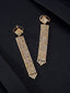 14K GOLD 8.13 CT NATURAL COLOR DIAMOND EARRINGS