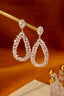 14K GOLD 1.76 CT NATURAL H DIAMOND EARRINGS