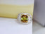 14K GOLD 3.82 CTW NATURAL TOURMALINE & DIAMOND RING