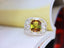 14K GOLD 3.82 CTW NATURAL TOURMALINE & DIAMOND RING