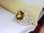 14K GOLD 3.82 CTW NATURAL TOURMALINE & DIAMOND RING