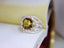 14K GOLD 3.82 CTW NATURAL TOURMALINE & DIAMOND RING