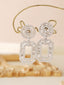 14K GOLD 3.90 CTW NATURAL H DIAMOND EARRINGS